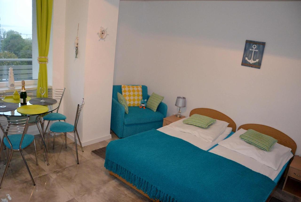 Apartament Z Panoramicznym Widokiem Na Morze Blisko Plazy I Centrum Pl Eng De 米兹多洛杰 外观 照片