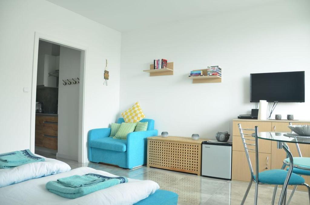 Apartament Z Panoramicznym Widokiem Na Morze Blisko Plazy I Centrum Pl Eng De 米兹多洛杰 外观 照片